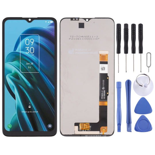 LCD-Bildschirm und Digitizer-Vollmontage für TCL 30 XE 5G