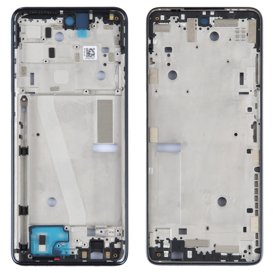 Pour Motorola Moto G Stylus 5G 2022, boîtier avant d'origine, cadre LCD, plaque de lunette (bleu)