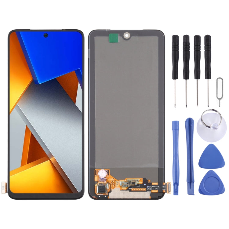 AMOLED Material Original LCD Screen and Digitizer Full Assembly for Xiaomi Poco M4 Pro - LCD Screen by buy2fix | Online Shopping UK | buy2fix