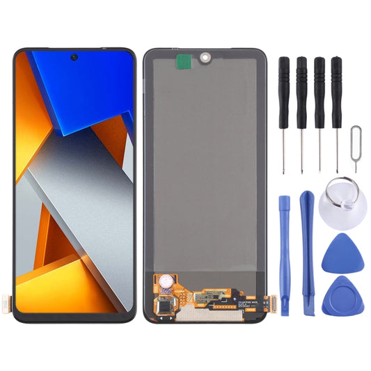 AMOLED Material Original LCD Screen and Digitizer Full Assembly for Xiaomi Poco M4 Pro - LCD Screen by buy2fix | Online Shopping UK | buy2fix