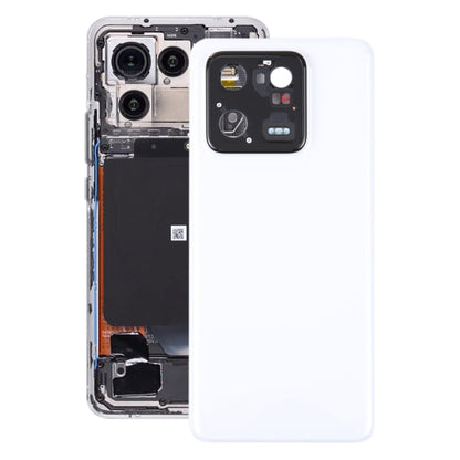 For Xiaomi 13 Pro Battery Back Cover(White) - Back Cover by buy2fix | Online Shopping UK | buy2fix
