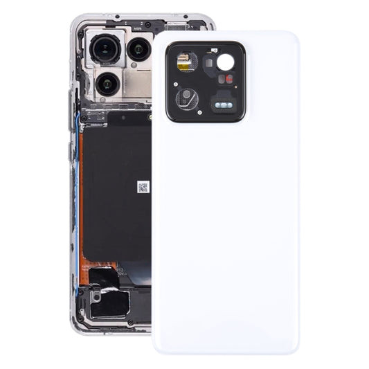 For Xiaomi 13 Pro Battery Back Cover(White) - Back Cover by buy2fix | Online Shopping UK | buy2fix