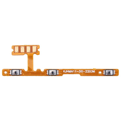 Power Button & Volume Button Flex Cable for Xiaomi Redmi Note 11 (China) 21091116AC / Redmi Note 11T 5G 21091116AI - Flex Cable by buy2fix | Online Shopping UK | buy2fix
