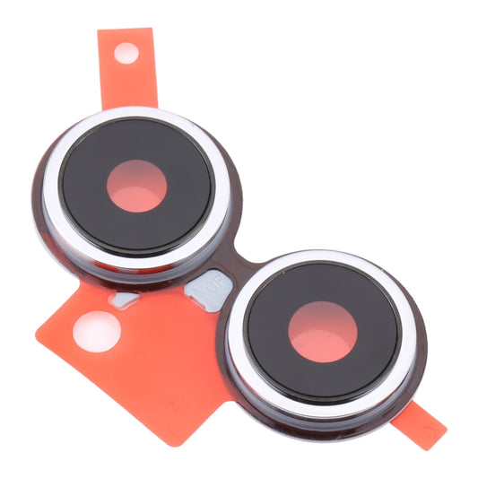 For OPPO Reno8 Lite 5G Original Camera Lens Cover (Silver) - Camera Series by buy2fix | Online Shopping UK | buy2fix