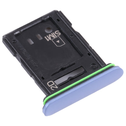Original SIM Card Tray + SIM Card Tray / Micro SD Card Tray for Sony Xperia 10 III(Blue) - Card Tray by buy2fix | Online Shopping UK | buy2fix