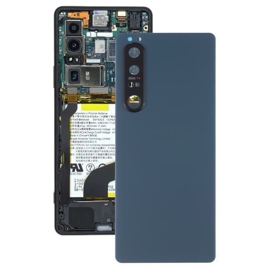 Original Battery Back Cover with Camera Lens for Sony Xperia 1 III(Green) - Back Cover by buy2fix | Online Shopping UK | buy2fix