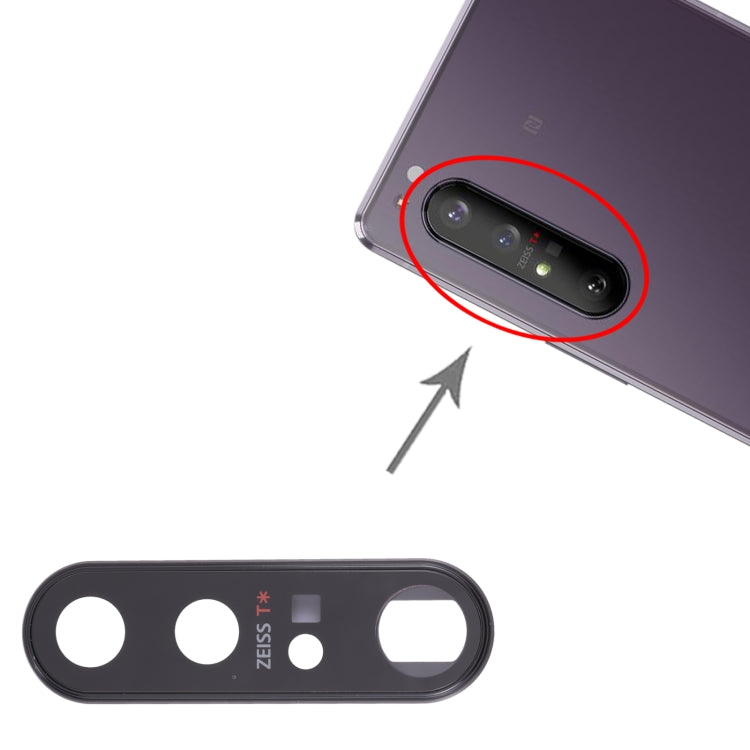 Original Camera Lens Cover for Sony Xperia 1 II(Black) - Camera by buy2fix | Online Shopping UK | buy2fix