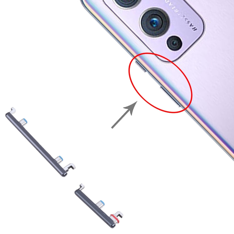 For OnePlus 9 Original Power Button and Volume Control Button (Black) - Home key & Side Key by buy2fix | Online Shopping UK | buy2fix