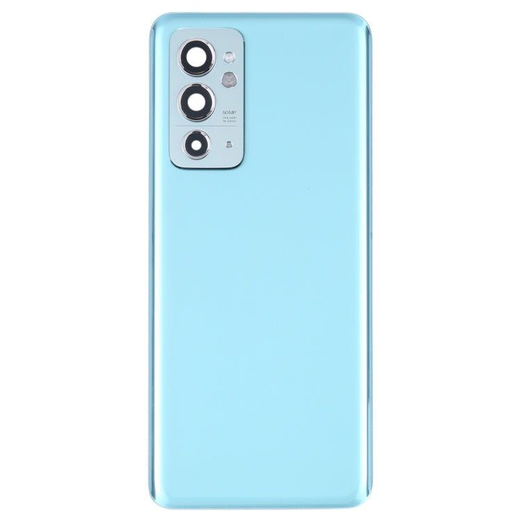 For OnePlus 9RT 5G MT2110 MT2111 Original Glass Battery Back Cover with Camera Lens (Blue) - Back Cover by buy2fix | Online Shopping UK | buy2fix