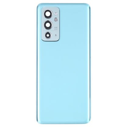 For OnePlus 9RT 5G MT2110 MT2111 Original Glass Battery Back Cover with Camera Lens (Blue) - Back Cover by buy2fix | Online Shopping UK | buy2fix