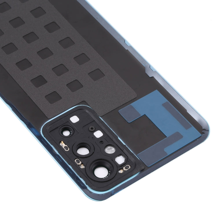 For OnePlus 9RT 5G MT2110 MT2111 Original Glass Battery Back Cover with Camera Lens (Blue) - Back Cover by buy2fix | Online Shopping UK | buy2fix