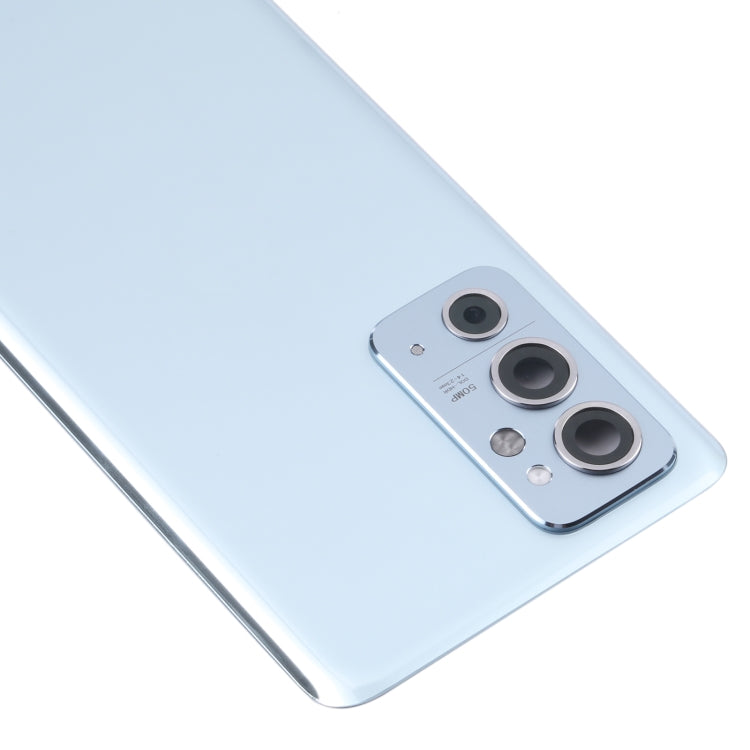 For OnePlus 9RT 5G MT2110 MT2111  Original Glass Battery Back Cover with Camera Lens (Nano Silver) - Back Cover by buy2fix | Online Shopping UK | buy2fix