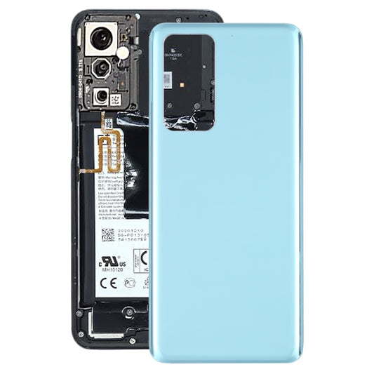 For OnePlus 9RT 5G MT2110 MT2111 Original Glass Battery Back Cover (Blue) - Back Cover by buy2fix | Online Shopping UK | buy2fix
