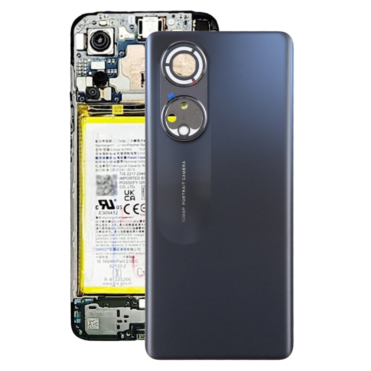 For OPPO Reno8 T 5G Original Battery Back Cover(Black) - Back Cover by buy2fix | Online Shopping UK | buy2fix