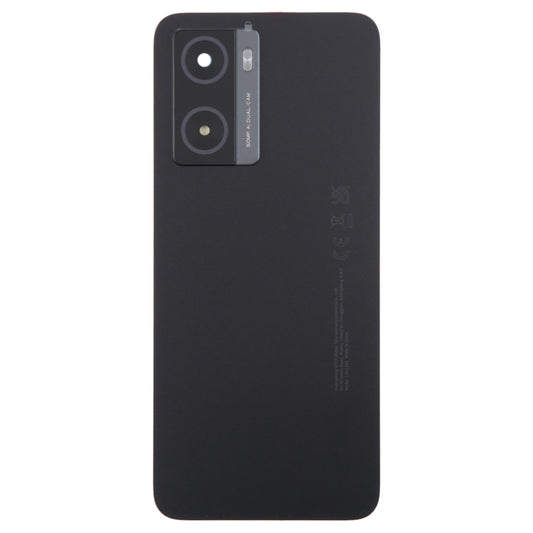 For OPPO A77s Original Battery Back Cover with Camera Lens Cover(Black) - Back Cover by buy2fix | Online Shopping UK | buy2fix