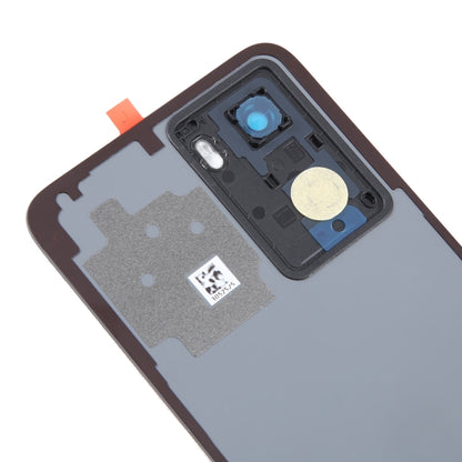 For OPPO A77s Original Battery Back Cover with Camera Lens Cover(Black) - Back Cover by buy2fix | Online Shopping UK | buy2fix