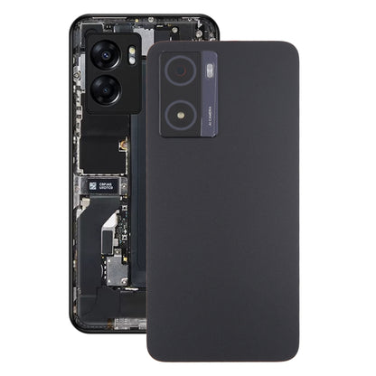 For OPPO A57 5G Original Battery Back Cover with Camera Lens Cover(Black) - Back Cover by buy2fix | Online Shopping UK | buy2fix