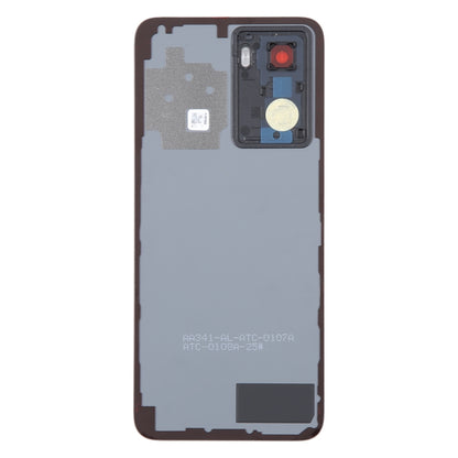 For OPPO A57 5G Original Battery Back Cover with Camera Lens Cover(Black) - Back Cover by buy2fix | Online Shopping UK | buy2fix