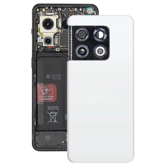 For OnePlus 10 Pro Original Battery Back Cover(White) - Back Cover by buy2fix | Online Shopping UK | buy2fix