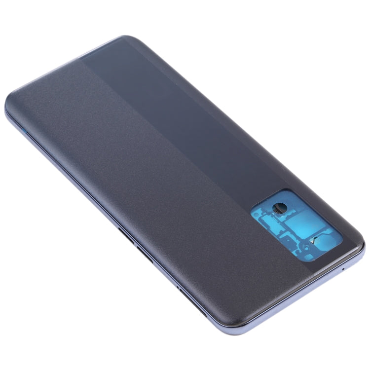 For OPPO Realme GT Neo RMX3031 Middle Frame Bezel Plate + Battery Back Cover (Black) - Frame Bezel Plate by buy2fix | Online Shopping UK | buy2fix