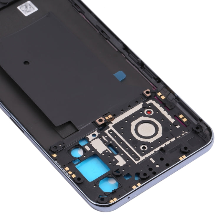 For OPPO Realme GT Neo RMX3031 Middle Frame Bezel Plate + Battery Back Cover (Silver) - Frame Bezel Plate by buy2fix | Online Shopping UK | buy2fix