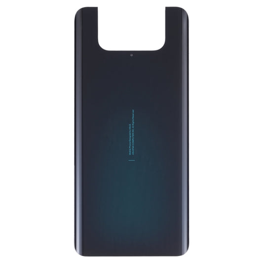 Glass Battery Back Cover for Asus Zenfone 7 Pro ZS671KS(Jet Black) - Back Cover by buy2fix | Online Shopping UK | buy2fix