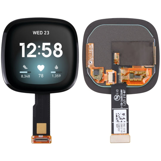 Original-LCD-Bildschirm und Digitizer-Vollmontage für Fitbit Versa 3