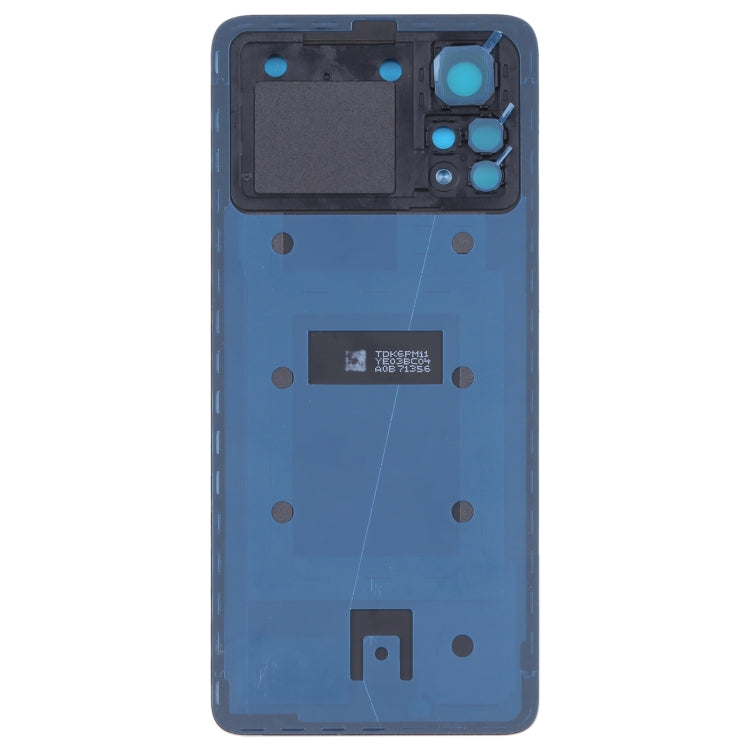 Original Battery Back Cover for Xiaomi Poco X4 Pro 5G (Black) - Back Cover by buy2fix | Online Shopping UK | buy2fix