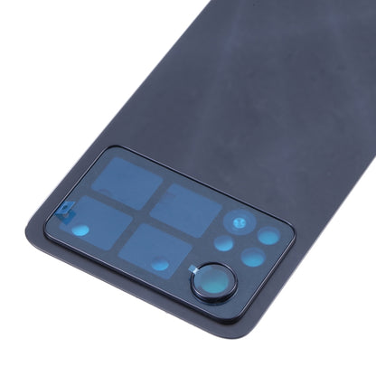 Original Battery Back Cover for Xiaomi Poco X4 Pro 5G (Black) - Back Cover by buy2fix | Online Shopping UK | buy2fix