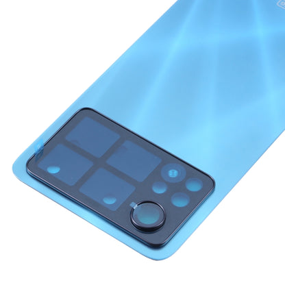 Original Battery Back Cover for Xiaomi Poco X4 Pro 5G (Blue) - Back Cover by buy2fix | Online Shopping UK | buy2fix