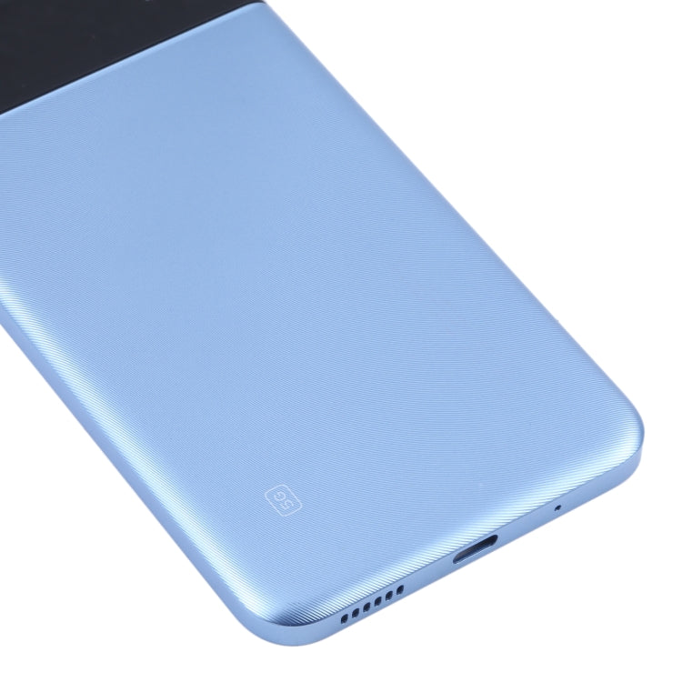 Original Battery Back Cover for Xiaomi Poco M4 5G / Poco M4 5G (India) / Redmi Note 11R(Blue) - Back Cover by buy2fix | Online Shopping UK | buy2fix