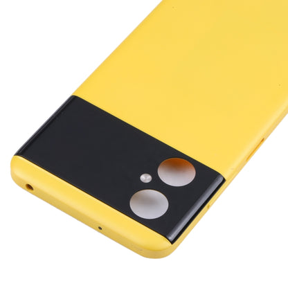 Original Battery Back Cover for Xiaomi Poco M4 5G / Poco M4 5G (India) / Redmi Note 11R(Yellow) - Back Cover by buy2fix | Online Shopping UK | buy2fix