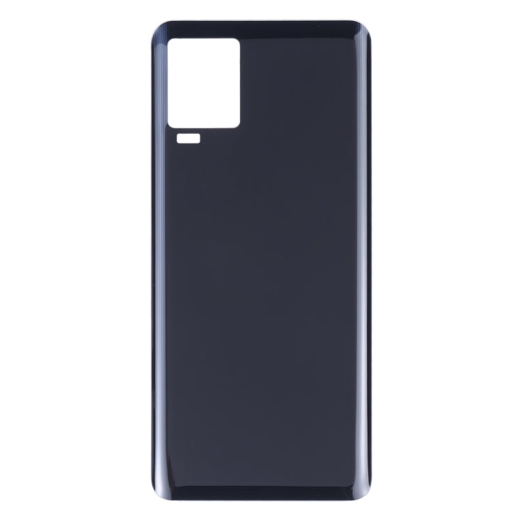 For vivo iQOO 7 V2049A I2009 Glass Battery Back Cover (Black) - Back Cover by buy2fix | Online Shopping UK | buy2fix