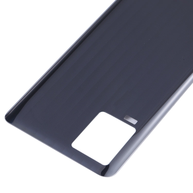 For vivo iQOO 7 V2049A I2009 Glass Battery Back Cover (Black) - Back Cover by buy2fix | Online Shopping UK | buy2fix