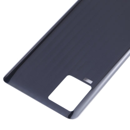 For vivo iQOO 7 V2049A I2009 Glass Battery Back Cover (Black) - Back Cover by buy2fix | Online Shopping UK | buy2fix
