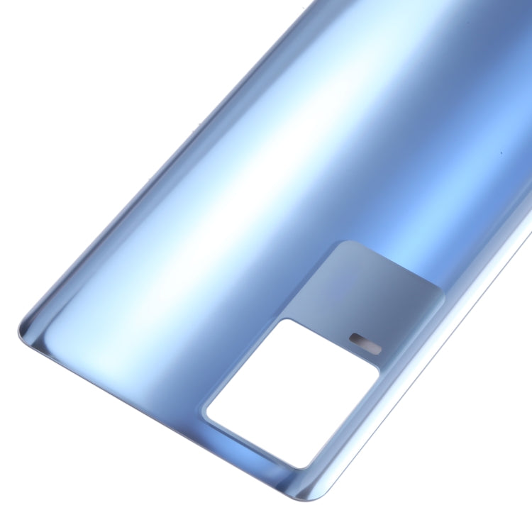 For vivo iQOO 7 V2049A I2009 Glass Battery Back Cover (Blue) - Back Cover by buy2fix | Online Shopping UK | buy2fix