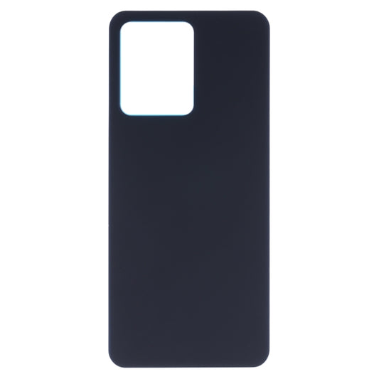 For vivo S12 / V23 5G V2162A V2130 Glass Battery Back Cover (Black) - Back Cover by buy2fix | Online Shopping UK | buy2fix