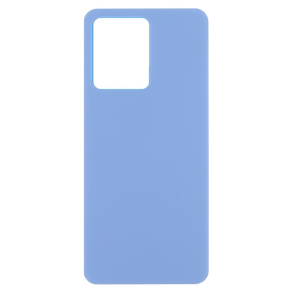 For vivo S12 / V23 5G V2162A V2130 Glass Battery Back Cover (Blue) - Back Cover by buy2fix | Online Shopping UK | buy2fix