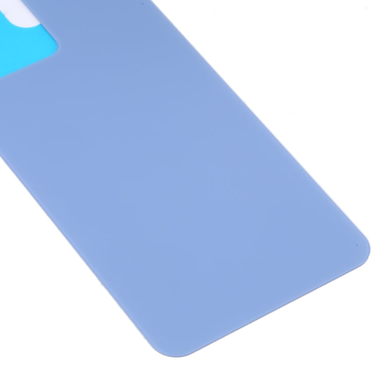 For vivo S12 / V23 5G V2162A V2130 Glass Battery Back Cover (Blue) - Back Cover by buy2fix | Online Shopping UK | buy2fix