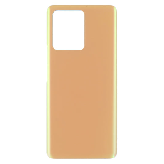 For vivo S12 Pro / V23 Pro V2163A V2132 Glass Battery Back Cover (Yellow) - Back Cover by buy2fix | Online Shopping UK | buy2fix