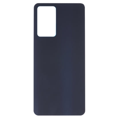 For OPPO Reno7 Pro 5G Glass Battery Back Cover (Black) - Back Cover by buy2fix | Online Shopping UK | buy2fix