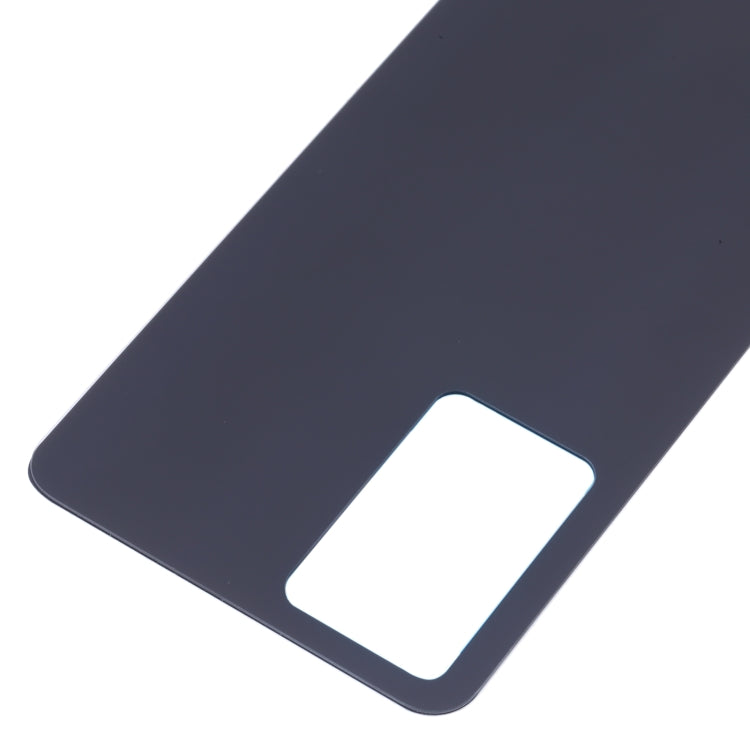 For OPPO Reno7 Pro 5G Glass Battery Back Cover (Black) - Back Cover by buy2fix | Online Shopping UK | buy2fix
