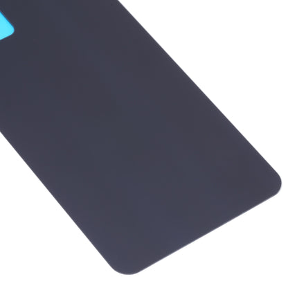For OPPO Reno7 Pro 5G Glass Battery Back Cover (Black) - Back Cover by buy2fix | Online Shopping UK | buy2fix