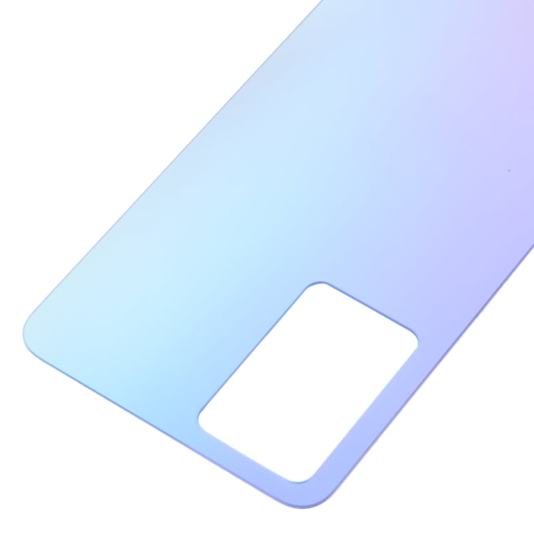 For OPPO Reno7 Pro 5G Glass Battery Back Cover (Blue) by buy2fix