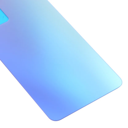 For OPPO Reno7 Pro 5G Glass Battery Back Cover (Blue) by buy2fix