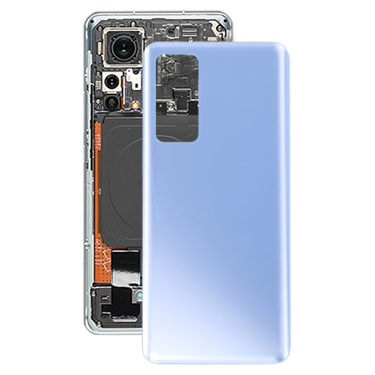 Glass Battery Back Cover for Xiaomi 12(Blue) - Back Cover by buy2fix | Online Shopping UK | buy2fix