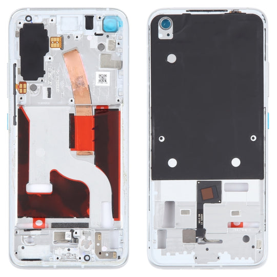 Pour Asus Zenfone 8 ZS 590KS-2A007EU I006D plaque de cadre central (argent)