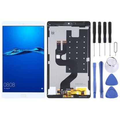 Original LCD Screen for Huawei MediaPad M3 8.4 BTV-W09/BTV-DL09 Digitizer Full Assembly with Fingerprint (White) - LCD Screen by buy2fix | Online Shopping UK | buy2fix