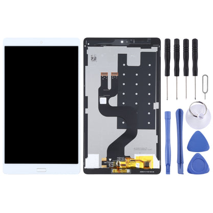 Original LCD Screen for Huawei MediaPad M3 8.4 BTV-W09/BTV-DL09 Digitizer Full Assembly with Fingerprint (White) - LCD Screen by buy2fix | Online Shopping UK | buy2fix