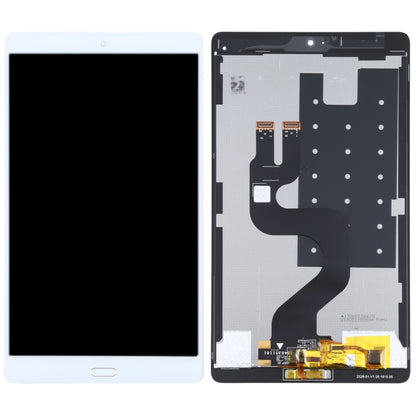 Original LCD Screen for Huawei MediaPad M3 8.4 BTV-W09/BTV-DL09 Digitizer Full Assembly with Fingerprint (White) - LCD Screen by buy2fix | Online Shopping UK | buy2fix
